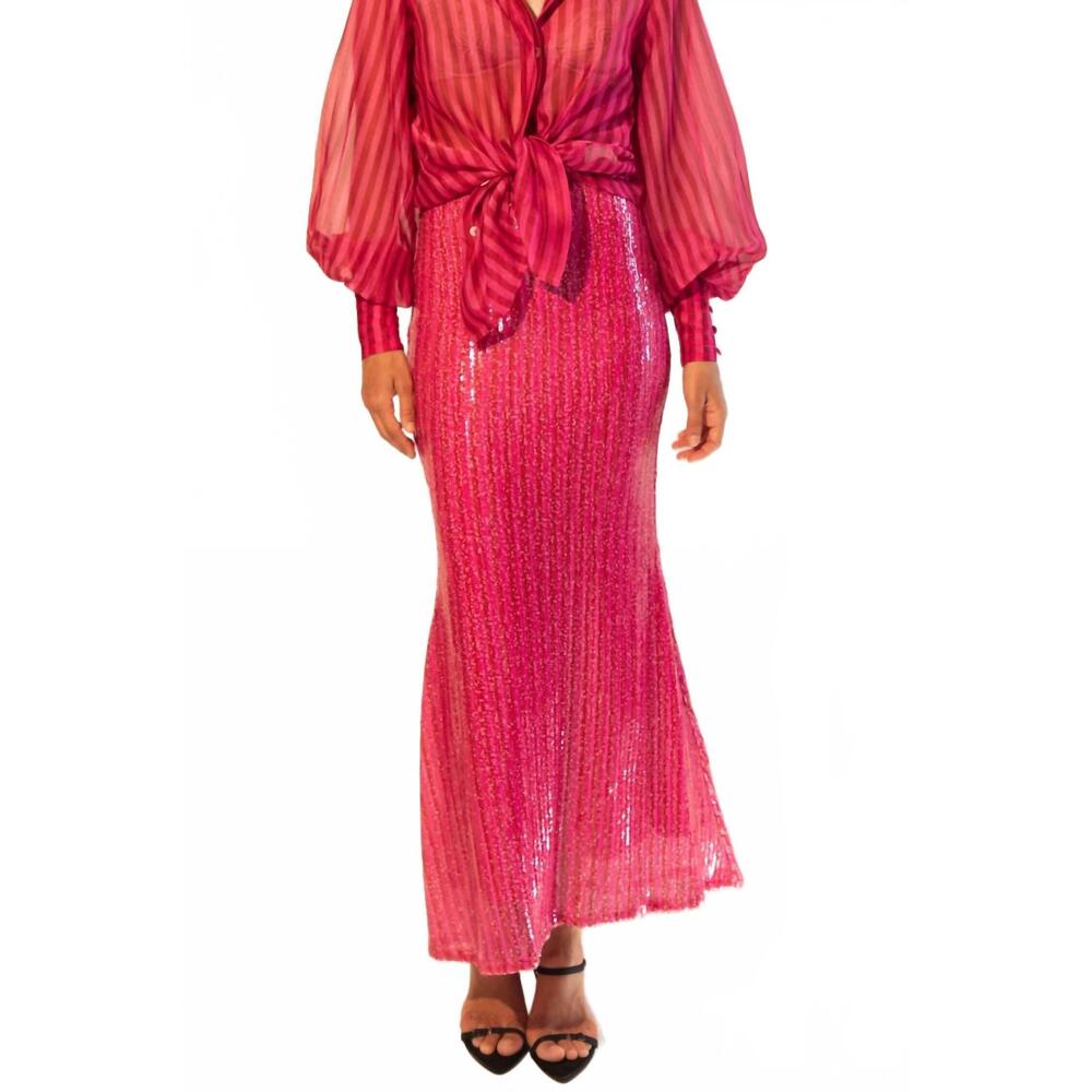 NEW KLEID flora skirt in ruler red